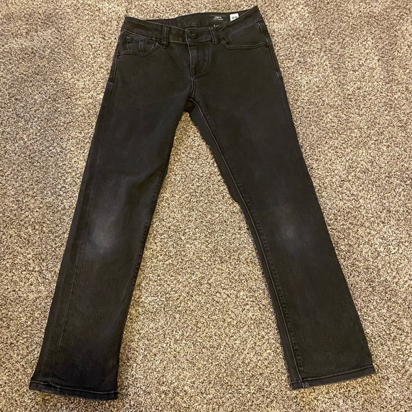 Volcom Boys Sz 25 Vorta Slim Straight Denim - Picture 1 of 6
